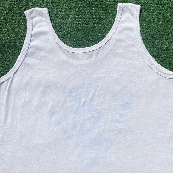 VTG 80’s Peachtree Road Race Blue Cross Tank Top Men’s SZ Small Single Stitch - Picture 5 of 9